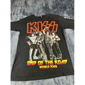 Kiss,‎ end of the world tour, long sleeve T-shirt, size S